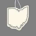 Paper Air Freshener - Ohio (Outline)